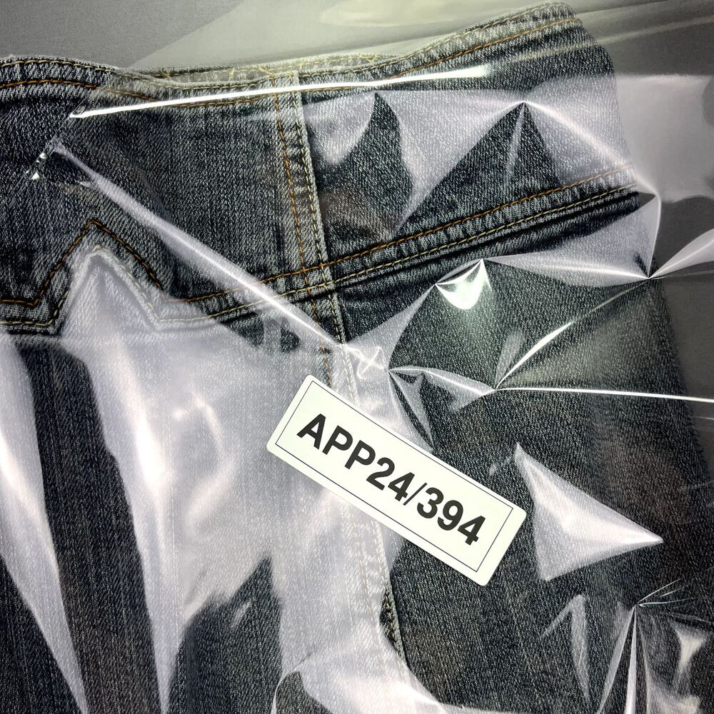 Gap Vintage Jean Skirt‎ Womens Size 4 Blue Denim Snap Button Front Y2K Pockets - Picture 12 of 12